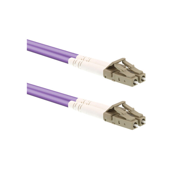 Patch Cord LC - LC Multimodo Duplex OM4 50/125um 1M, LANTEK LTK-LC/UPC OM4DX1M