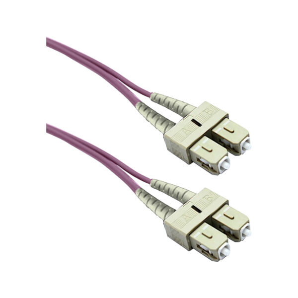 Patch Cord SC - SC Multimodo Duplex OM4 50/125um 1M, LANTEK LTK-SC/UPC OM4DX1M