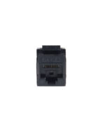 Jack RJ45 CAT6A Hembra Negro