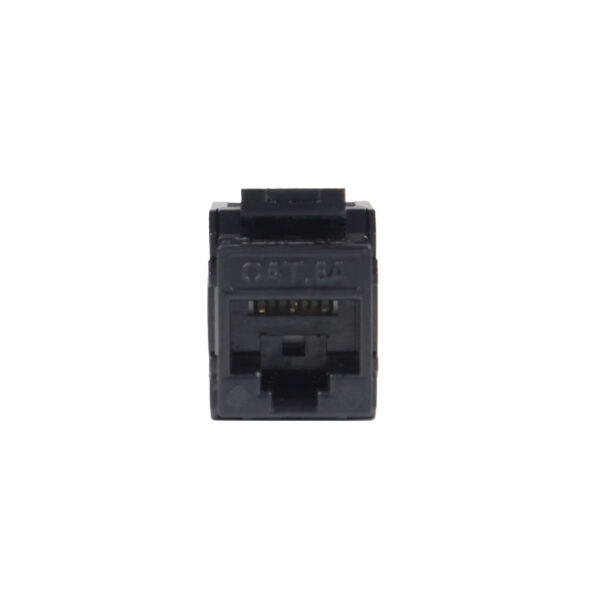 Jack RJ45 CAT6A Hembra Negro