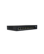 Switch POE 8GE af/at/bt 90w +1GE +1SFP uplink 120W 6KV LR hasta 250 Mtrs, LANTEK LTK-SW08GP