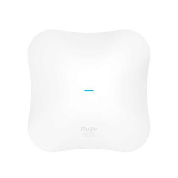 Access Point Indoor / WiFi-7 BE14000 MLO 4K-QAM / 1SFP+ 1GE PoE / Doble banda / Mu-MIMO, REYEE RG-RAP73Pro