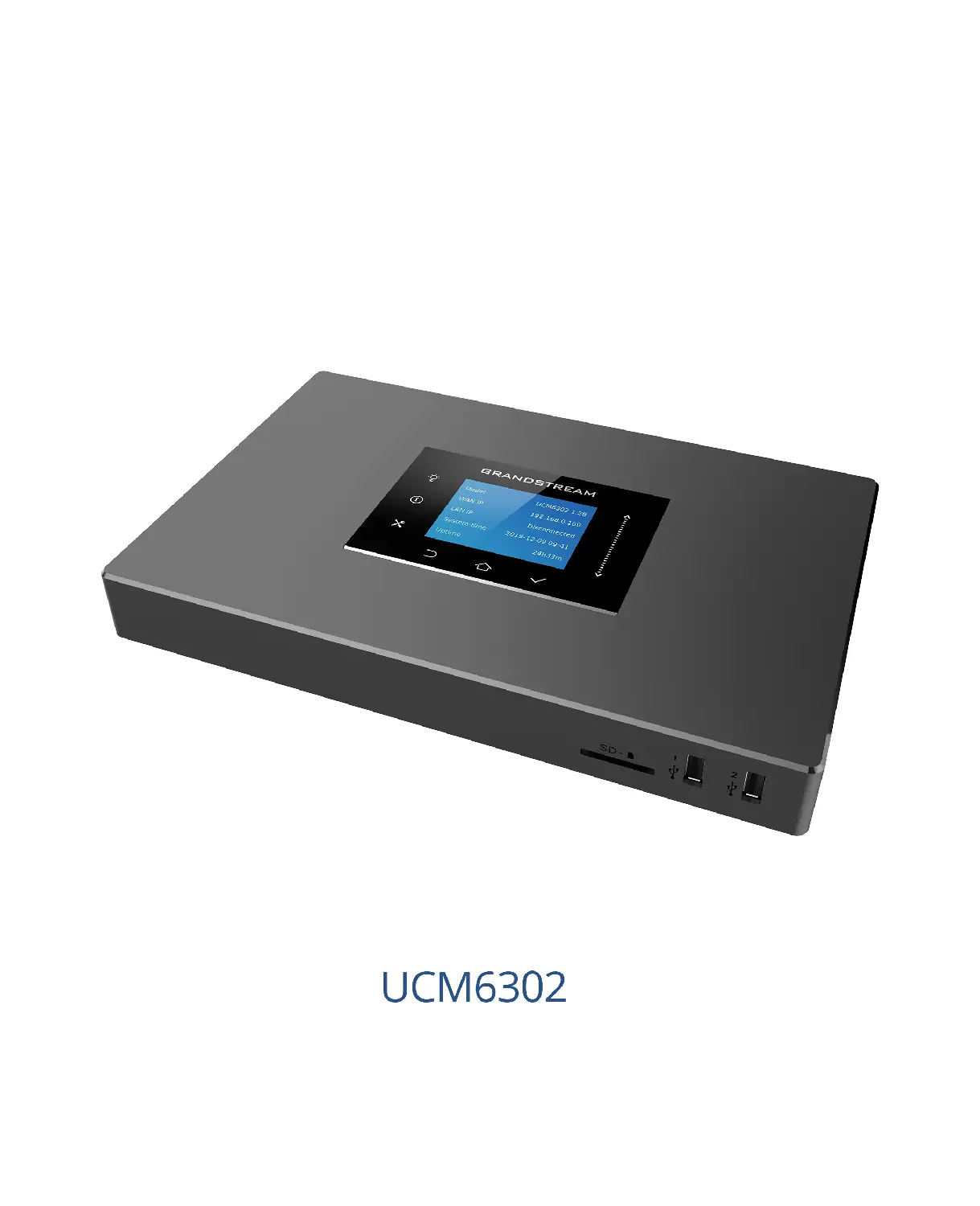 UCM6302 CENTRAL PBX IP GS 2FXO 2FXS 500 USUARIOS 50 TRUNK, GRANDSTREAM UCM6302