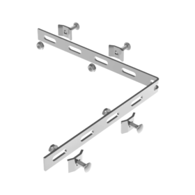 Barra refuerzo esquinas canasta metalica 2 pcs, LANTEK LTK-PJ-CSB