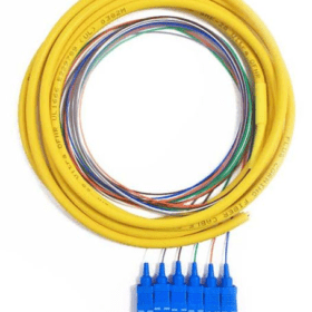 Pigtail LC/UPC Monomodo Simplex 1m 0.9 (6 PACK), LANTEK LC.PIGTAIL6PACK
