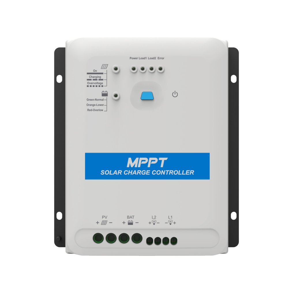 312444-1.jpg Cargador solar MPPT 12/24 30 amp Acido y Litio, con sensor, LANTEK MSC3210N - Imagen 1