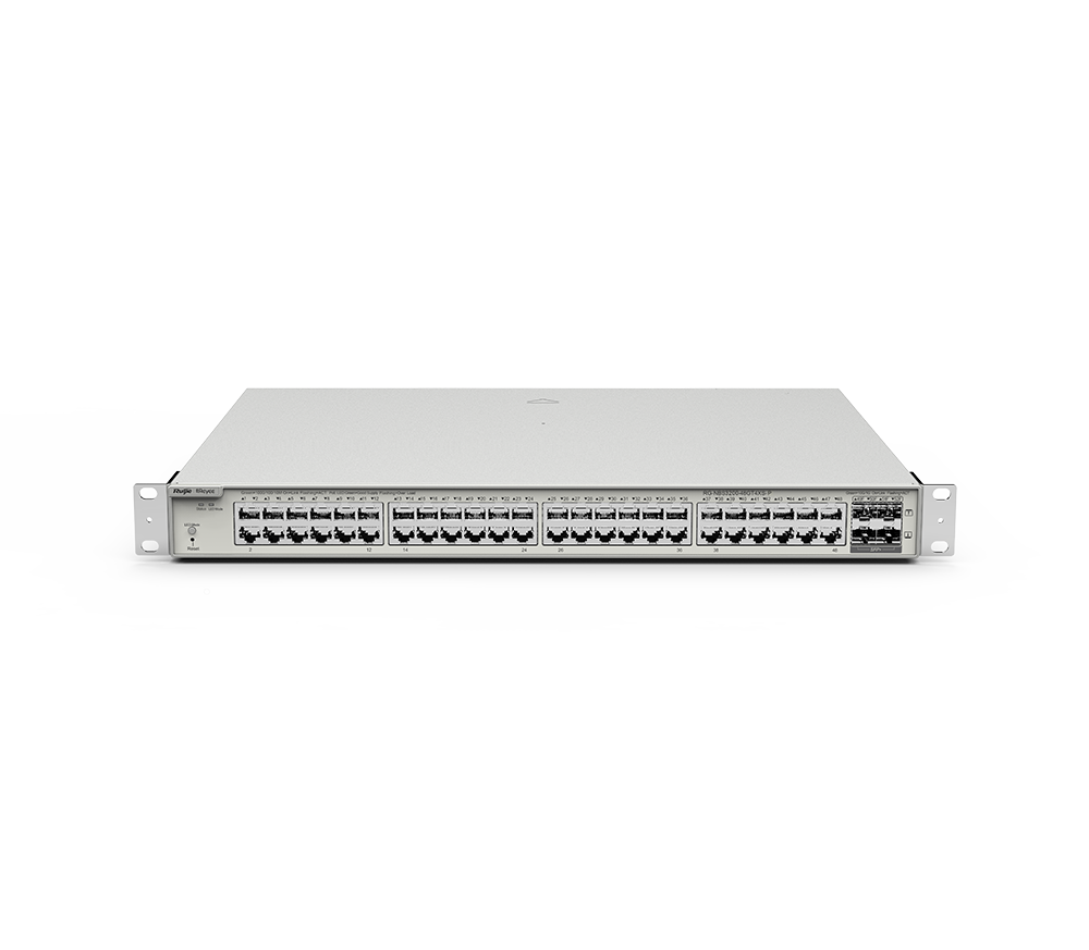 Reyee RG-NBS3200-48GT4XS Reyee RG-NBS3200-48GT4XS Switch Acceso L2 / 48 GE / 4 x SFP+ / PoE 370w, REYEE RG-NBS3200-48GT4XS-P