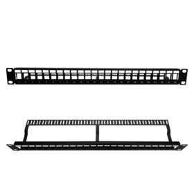 Patch panel 24 puertos modular, LANTEK LTK-PP24MOD