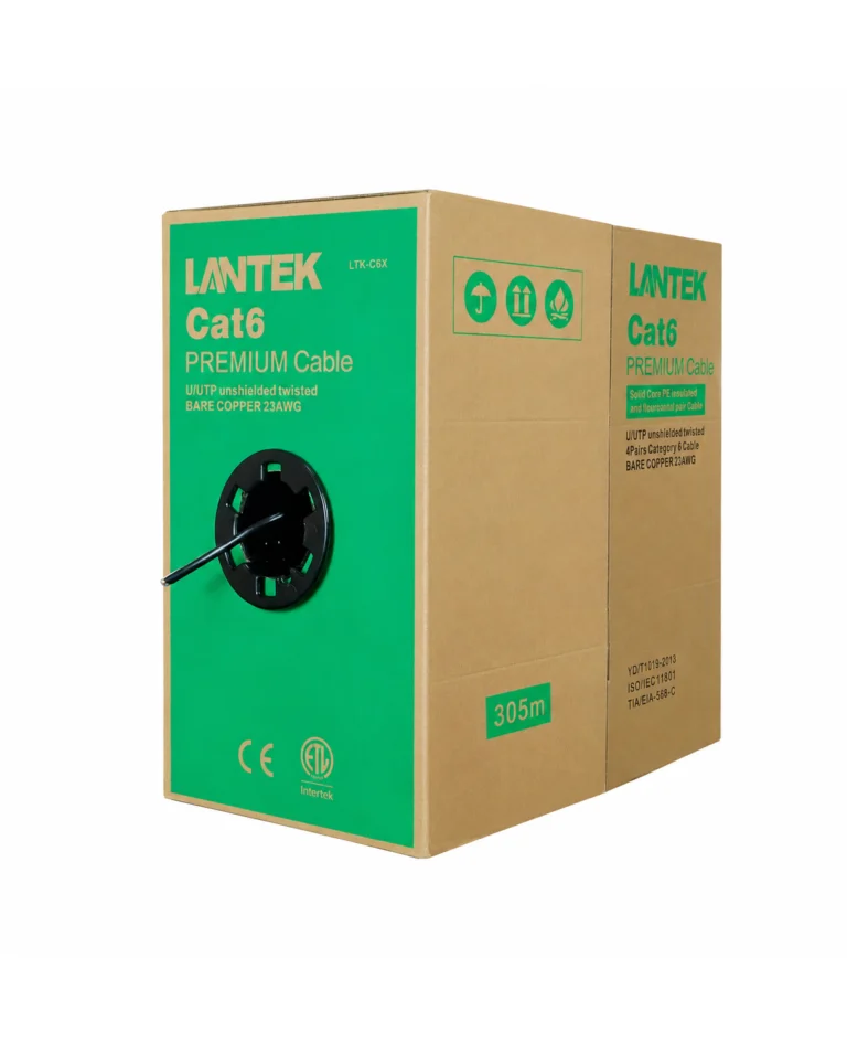 CABLE UTP CAT6 Indoor Outdoor Caja 305 Mtrs, LANTEK LTK-C6X