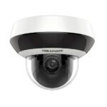 Camara mini PTZ IP 4MP 4? IR IK10 IP66 H.265+ no incluye brazo sin Fuente, HIKVISION DS-2DE2A404IW-DE3 (2.8-12mm)