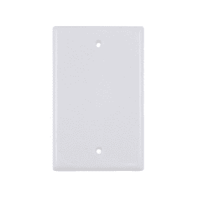 Faceplate Placas de pared 0 puertos Tapa Ciega, VERTICAL 304-J2630/0P/WH