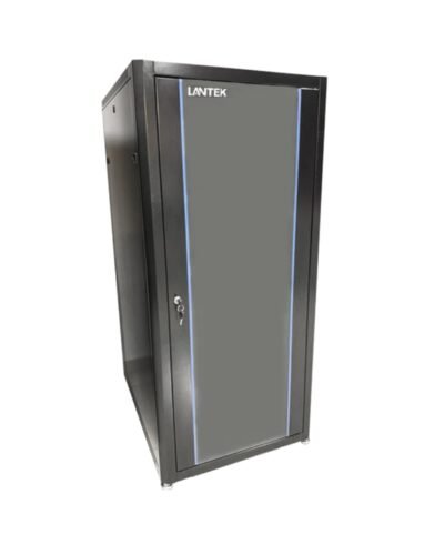 LANTEK LTK-AT227, GABINETE 27U PISO 600800 2 ABANICOS (GABINETE DE PISO)