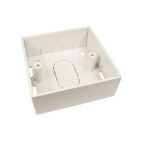 Caja de pared montaje cuadrada para placas faceplate, LANTEK LTK-F0C