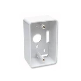 Caja montaje rectangular para placas de pared faceplate, LANTEK LTK-FOR