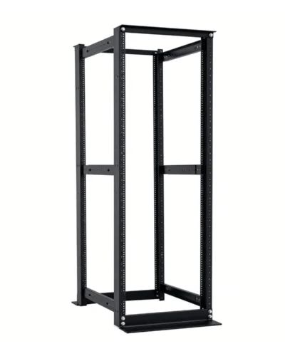 OPEN RACK 4 POSTES 42U AJUSTABLE 2000 H 600 W 900 D INCLUYE TORNILLOS DESARMADO, LANTEK LTK-OR4P42