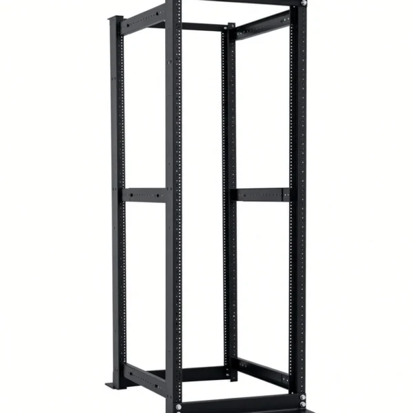 OPEN RACK 4 POSTES 42U AJUSTABLE 2000 H 600 W 900 D INCLUYE TORNILLOS DESARMADO, LANTEK LTK-OR4P42