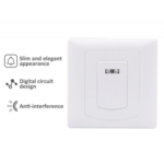 Timbre Inal?mbrico para puerta, cuadrado para panel alarma 868mhz, LANTEK TB-206I - Imagen 3