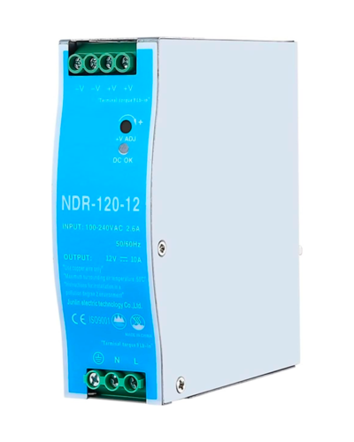 Fuente poder 120w industrial externa para switch industrial (SWITCH POE)