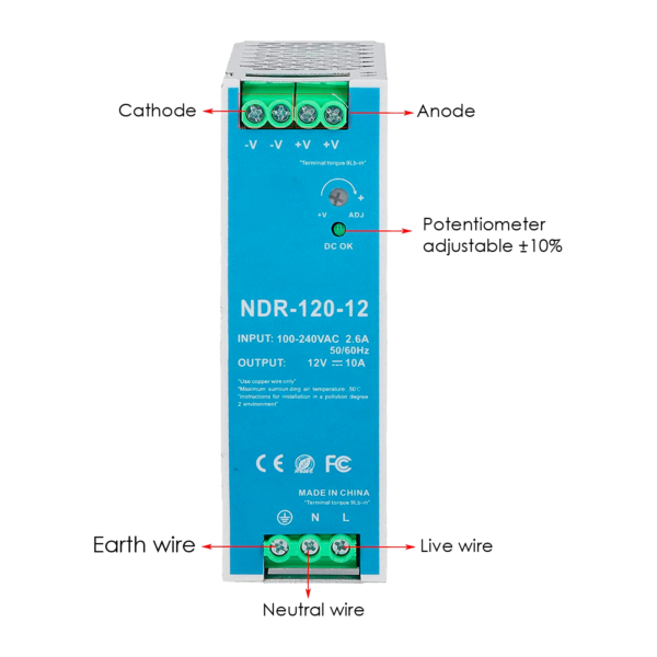 LANTEK LTK-PS120W 2