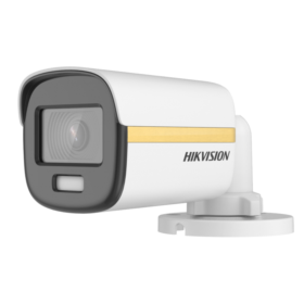 Camara bullet AUDIO, 2.8mm, 2MP, ColorVu, LED blanca hasta 20m Metalica, HIKVISION DS-2CE10DF3T-FS (2.8mm) (O-STD