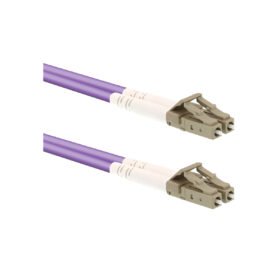 Patch Cord LC - LC Multimodo Duplex OM4 50/125um 1M, LANTEK LTK-LC/UPC OM4DX1M