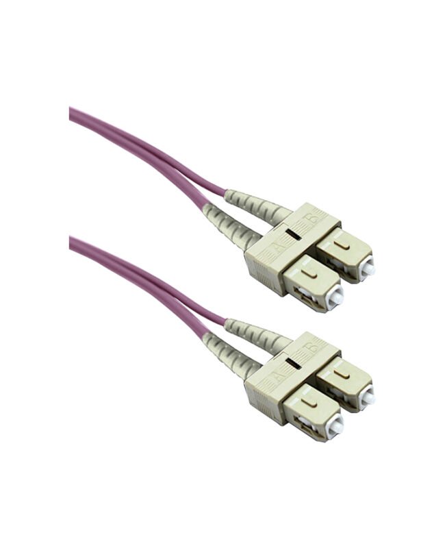 Patch Cord SC - SC Multimodo Duplex OM4 50/125um 3M, LANTEK LTK-SC/UPC OM4DX3M