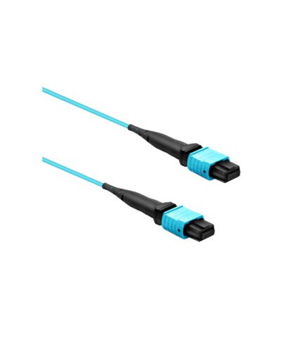 MPO to MPO Trunk Cable 12 Fiber Female Type B 2m Multimodo OM3, LANTEK LTK-MPO12-OM3-2M