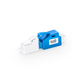 Atenuador de fibra LC/UPC Monomodo 10dB, LANTEK LTK-LC10dB