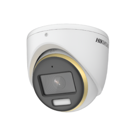 Camara Turret AUDIO, 2.8mm, 2MP, IP67, ColorVu, LED blanca hasta 20m, HIKVISION DS-2CE70DF3T-MFS