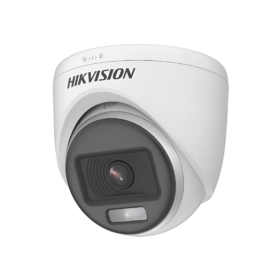 Camara Turret AUDIO, 2.8mm, 2MP, IP67, ColorVu, LED blanca hasta 20m, HIKVISION DS-2CE70DF0T-MFS