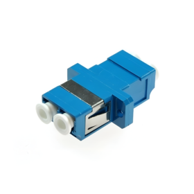 Adaptador fibra optica LC/UPC Monomodo Duplex Empaque de 4 Unds, LANTEK LTK-LC.DBOX