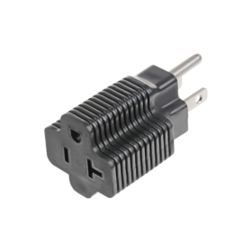 Convertidor enchufe electrico Nema 5-15P a Nema 5-20R, ETL certificado, LANTEK LTK-ETL15P/20R