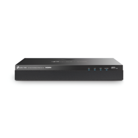 NVR VIGI 16CH 8MP 4K 2HDD(10Tb) PoE+ 90w 80Mbps Rack Audio, TP-LINK VIGI NVR2016H-16P