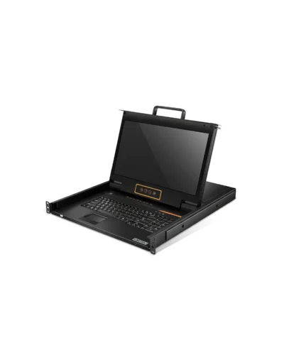 Consola KVM 17.3 8 Port CAT5 LCD KVM over IP Switch 1-Local / 1-Remote Access 1920 x 1080 60Hz, LTK.KVM17X08IP