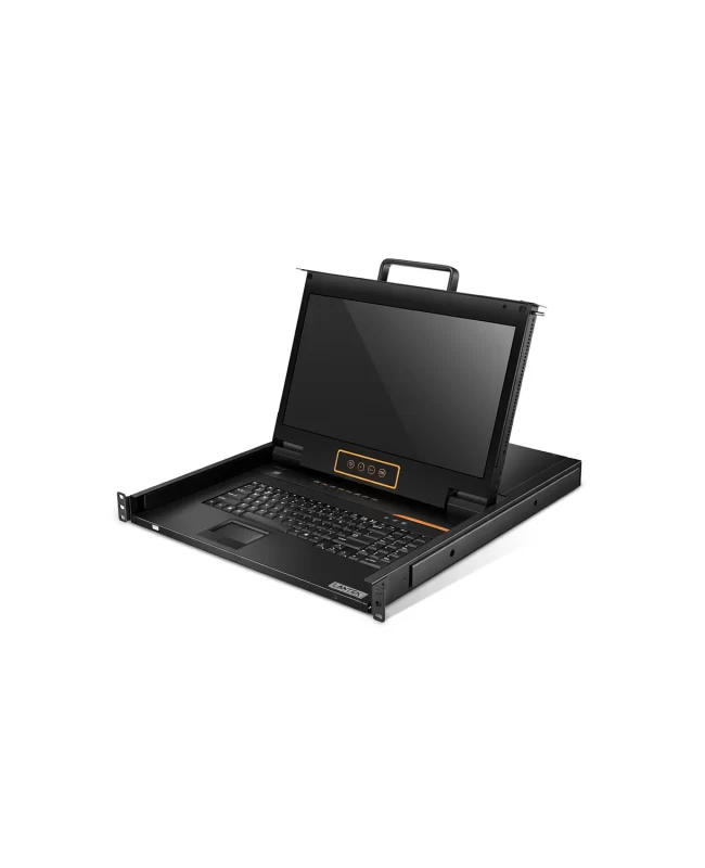 Consola KVM 17.3 8 Port CAT5 LCD KVM over IP Switch 1-Local / 1-Remote Access 1920 x 1080 60Hz, LTK.KVM17X08IP