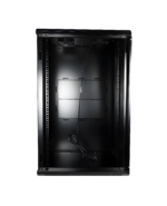 Gabinete 18U Pared ABATIBLE Lite Desarmado 2 Abanicos 570W 550D 900H 50 kgs, LANTEK LTK-GAB18SS - Image 3