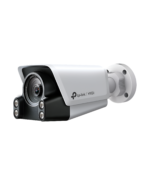Camara Bullet IP 4mp Color PRO Led 30m WDR SD 2-way Audio IP67 Analiticas Defense Face recog, TP-LINK VIGI C340S(4mm)