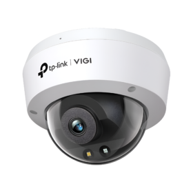 Camara Domo IP 4mp Full Color IR/LED 30m DWDR IK10 MIC SD IP67 Analiticas, TP-LINK VIGI C240(2.8mm)(UN)