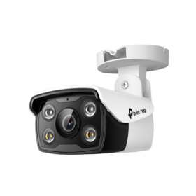 Camara Bullet IP 4mp Full Color IR/LED 30m DWDR SD 2-way Audio IP66 Analitica Defense, TP-LINK VIGI C340(2.8mm)