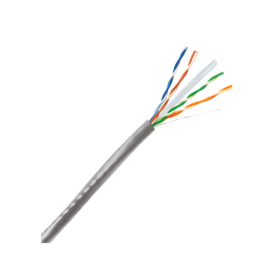 CABLE UTP CAT6A GRIS 0.57MM PVC 305M en carrete, Estandar, LANTEK LTK-CAT6AG