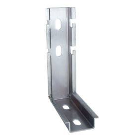 Soporte pared en L para canasta metalica 100mm EcoLine, LANTEK LTK-CMLW100