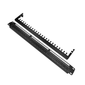 Patch Panel 24 puertos modular PRO con protector de polvo por puerto, LANTEK LTK-PP24MOD+