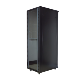 GABINETE 42U PISO 600W*800D*2100H 4 ABANICOS DESARMADO CAP 800KGS, LANTEK LTK-GAB420608