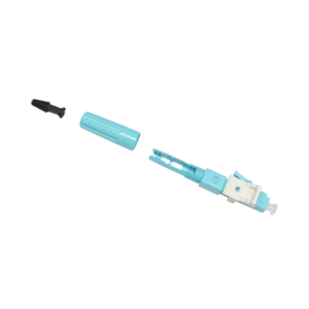 Conector rapido LC Prepulido UPC OM4 FTTH, LANTEK LTK-ELC-UPC-OM4-CONNECTOR