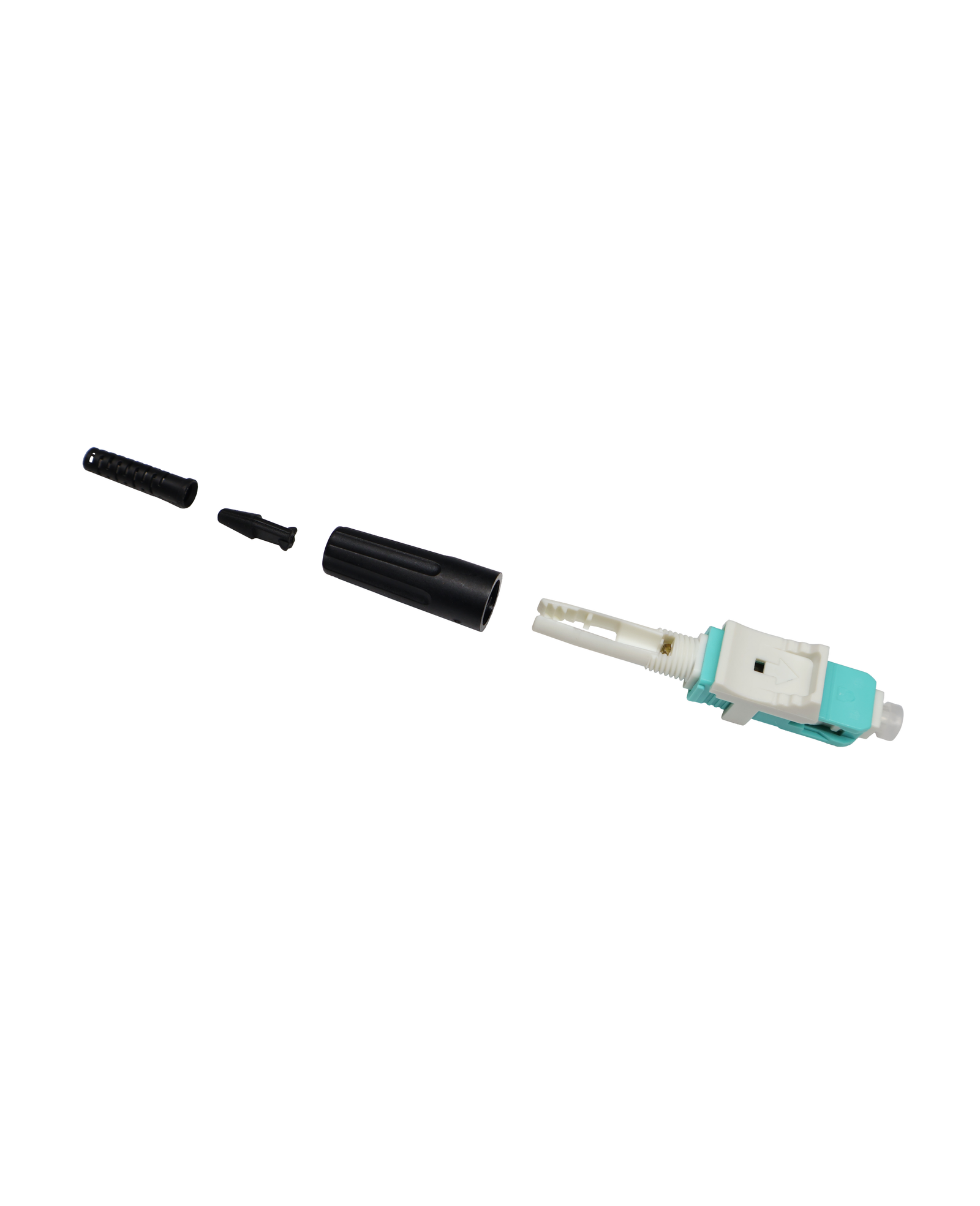 2842 completo Conector rapido SC Prepulido UPC OM4 FTTH, LANTEK LTK-ESC-UPC-OM4-CONNECTOR - Image 1