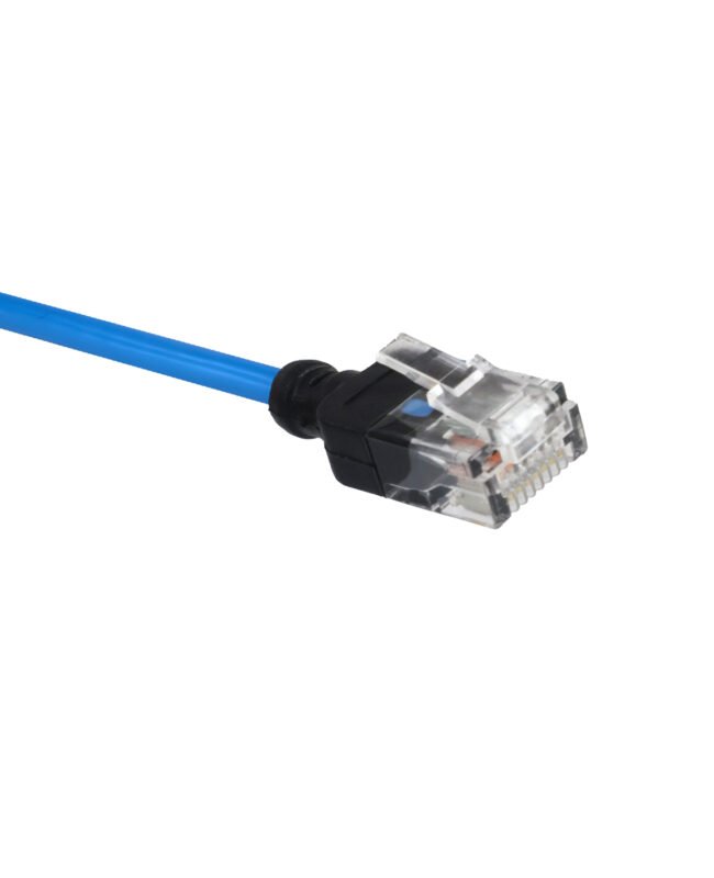 Patch Cord Cat6A Azul 3 FT Redondo PACK 5 UNIDADES, LANTEK LTK-C6AP03BL PACK5UNDS