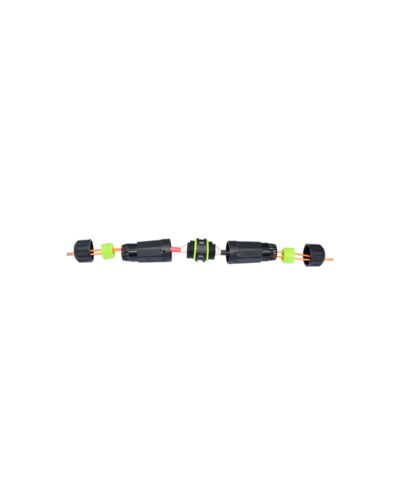 Adaptador FO monomodo/multimodo LC dúplex Unión para Exterior IP68