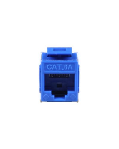 Jack RJ45 CAT6A Hembra Color Azul