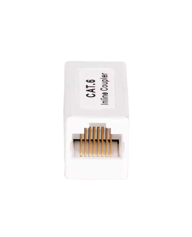 Acoplador Union CAT6 UTP 50 Micron Gold, LANTEK LTK.CAT6COU