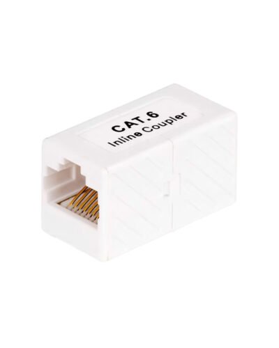 Acoplador Union CAT6 UTP 50 Micron Gold, LANTEK LTK.CAT6COU